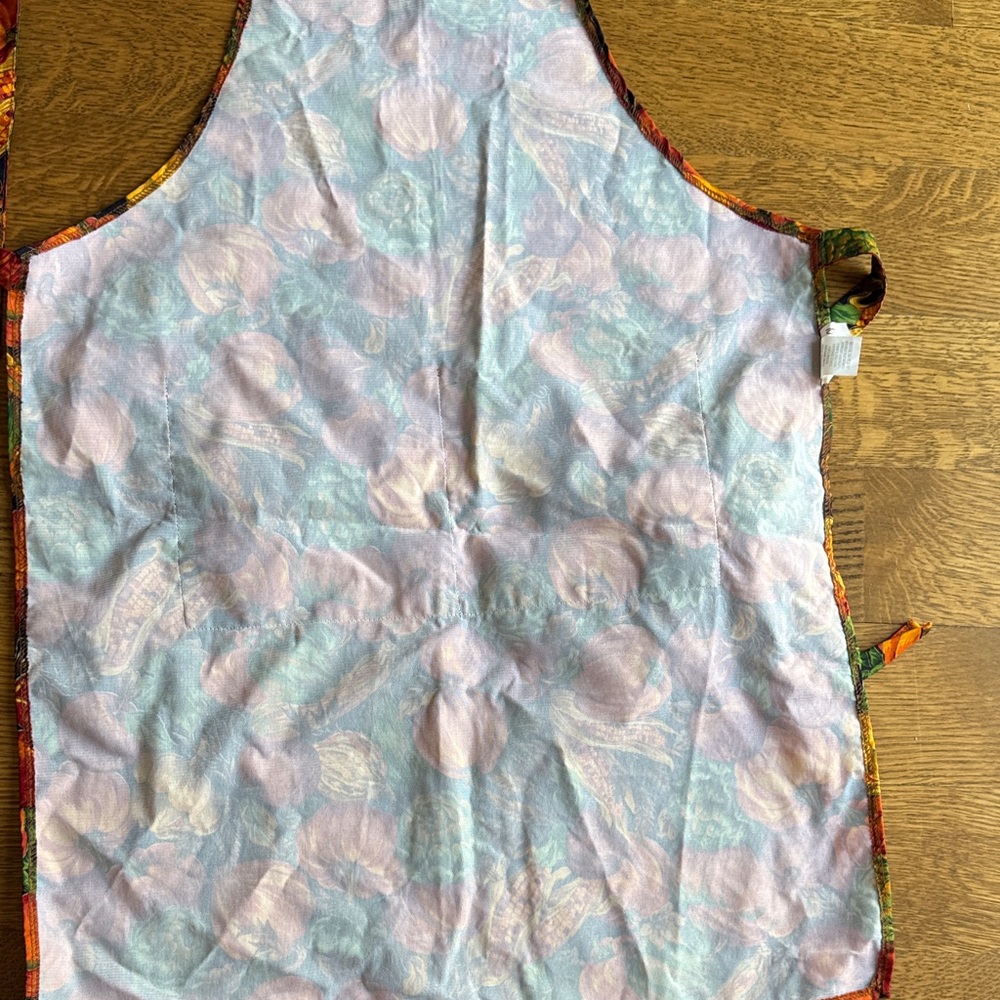 Vibrant Multicolor Fall Harvest Apron for Home Kitchen - Picture 6 of 6